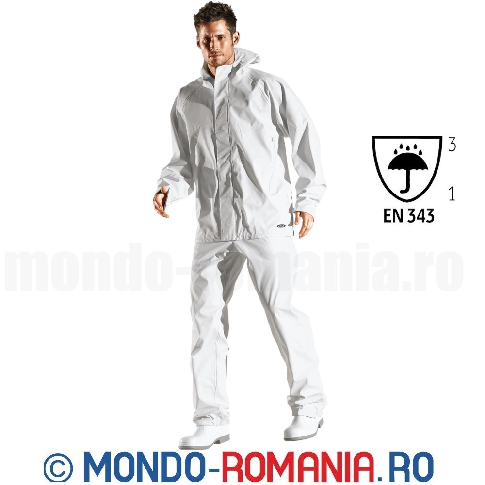 Pantaloni impermeabili, respirabili - SUNCITY alb